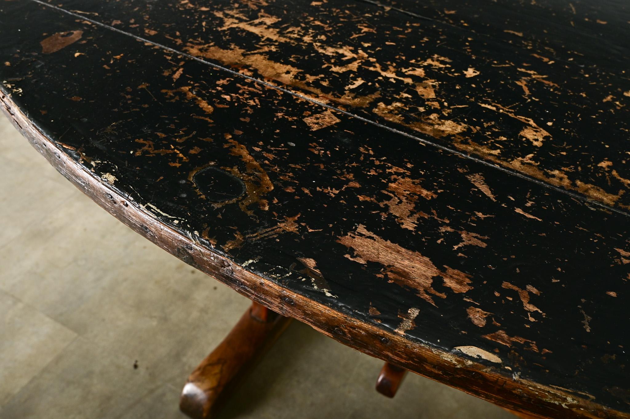 French 19th Century Vendange Table 3