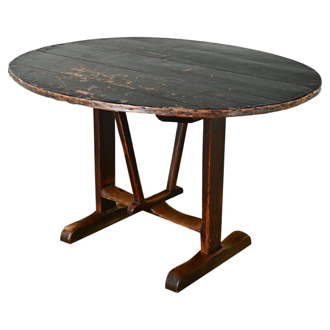 French 19th Century Vendange Table