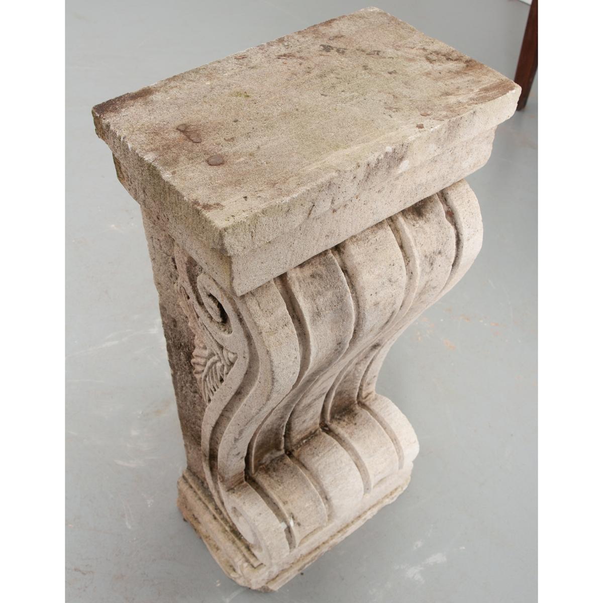 French 19th Century Wall Pedestal or Console For Sale 3