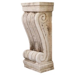 French 19th Century Wall Pedestal or Console