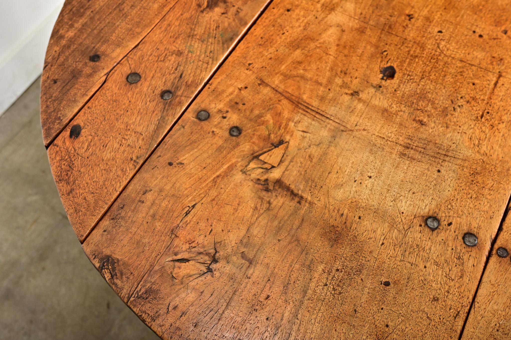 Fer Console en noyer et en Oak du 19ème siècle