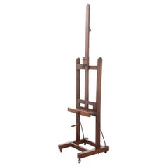 Used French 19th Century Walnut Artist Easel