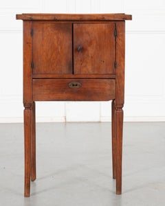 French 19th Century Walnut Bedside Cabinet