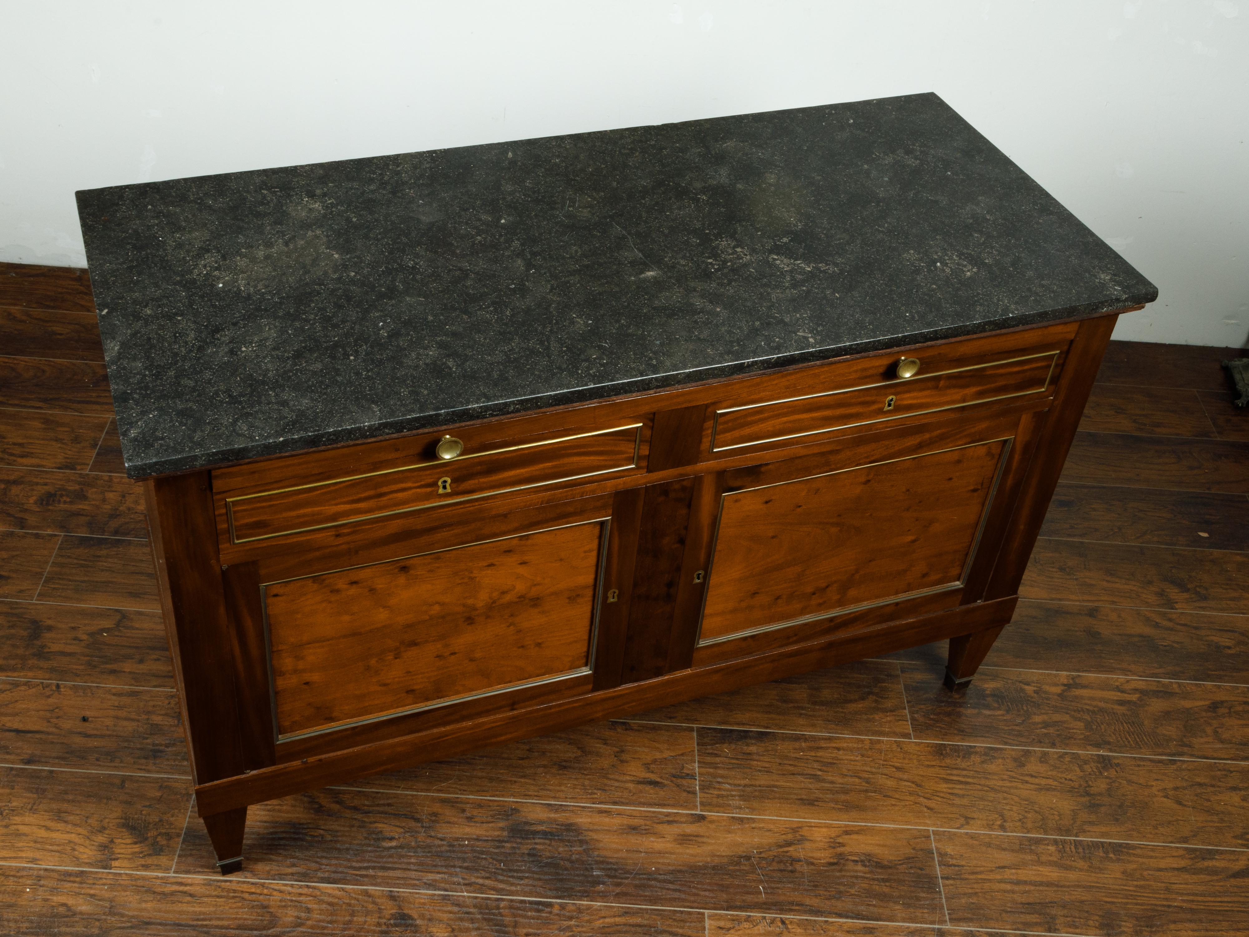 antique pull out buffet table