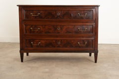 French 19th Century Walnut Commode