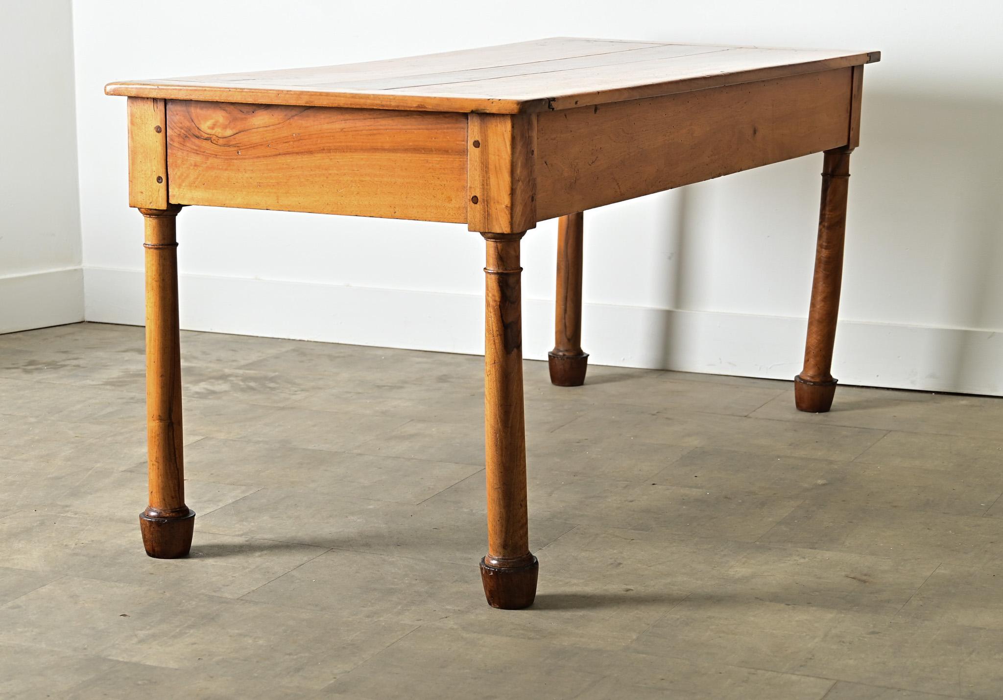 French 19th Century Walnut Desk 8