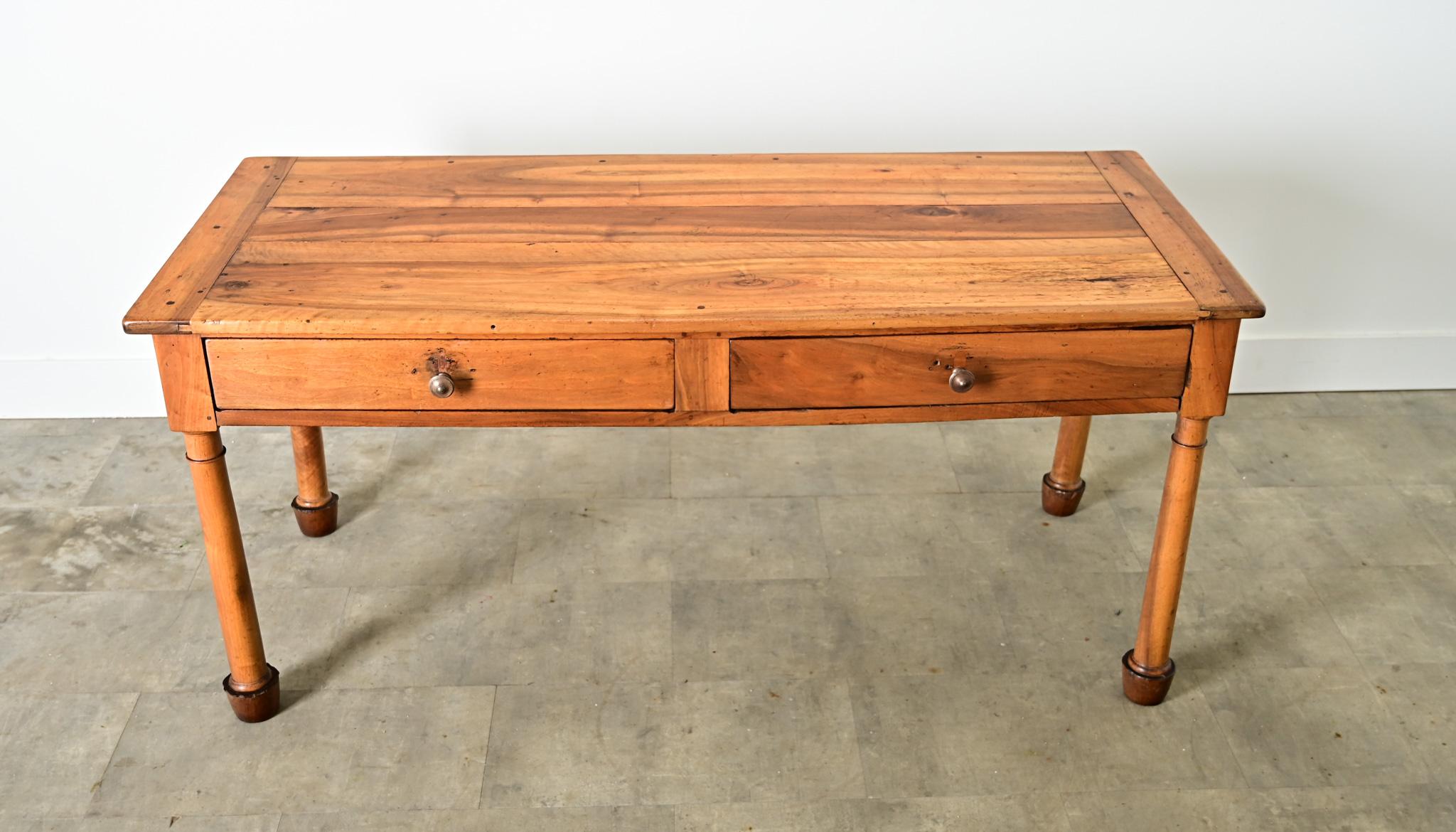 French Provincial French 19th Century Walnut Desk