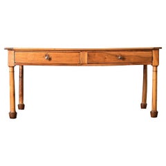 French 19th Century Walnut Desk