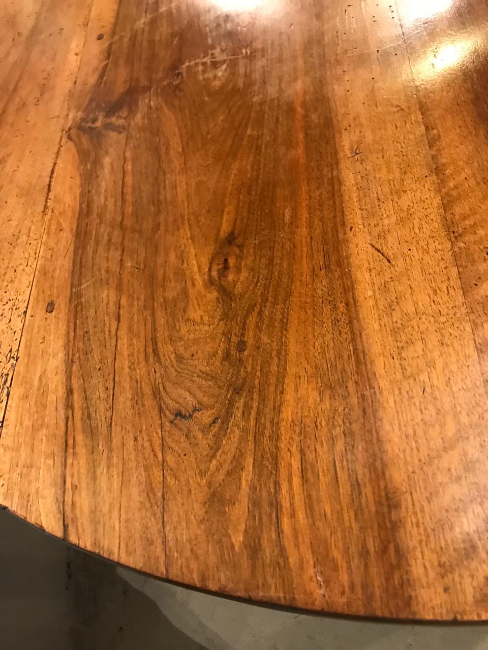 French 19th Century Walnut Dining Table 7