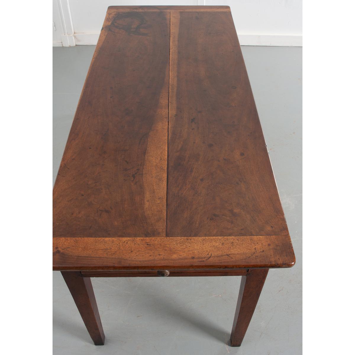 French 19th Century Walnut Dining Table 2
