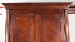 French 19th Century Walnut Empire Armoire