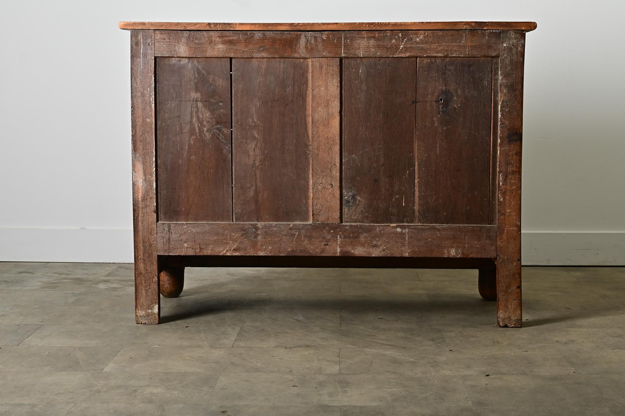 French 19th Century Walnut Empire Commode For Sale 5