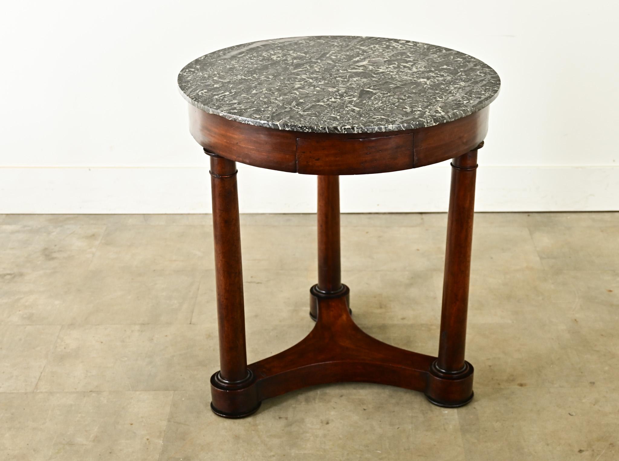 French 19th Century Walnut Empire Gueridon 8