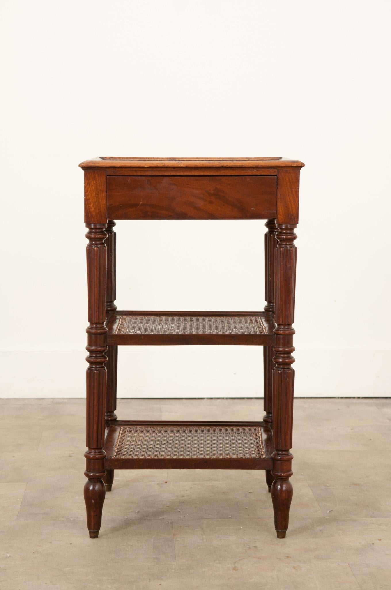 Other French 19th Century Walnut Etagere