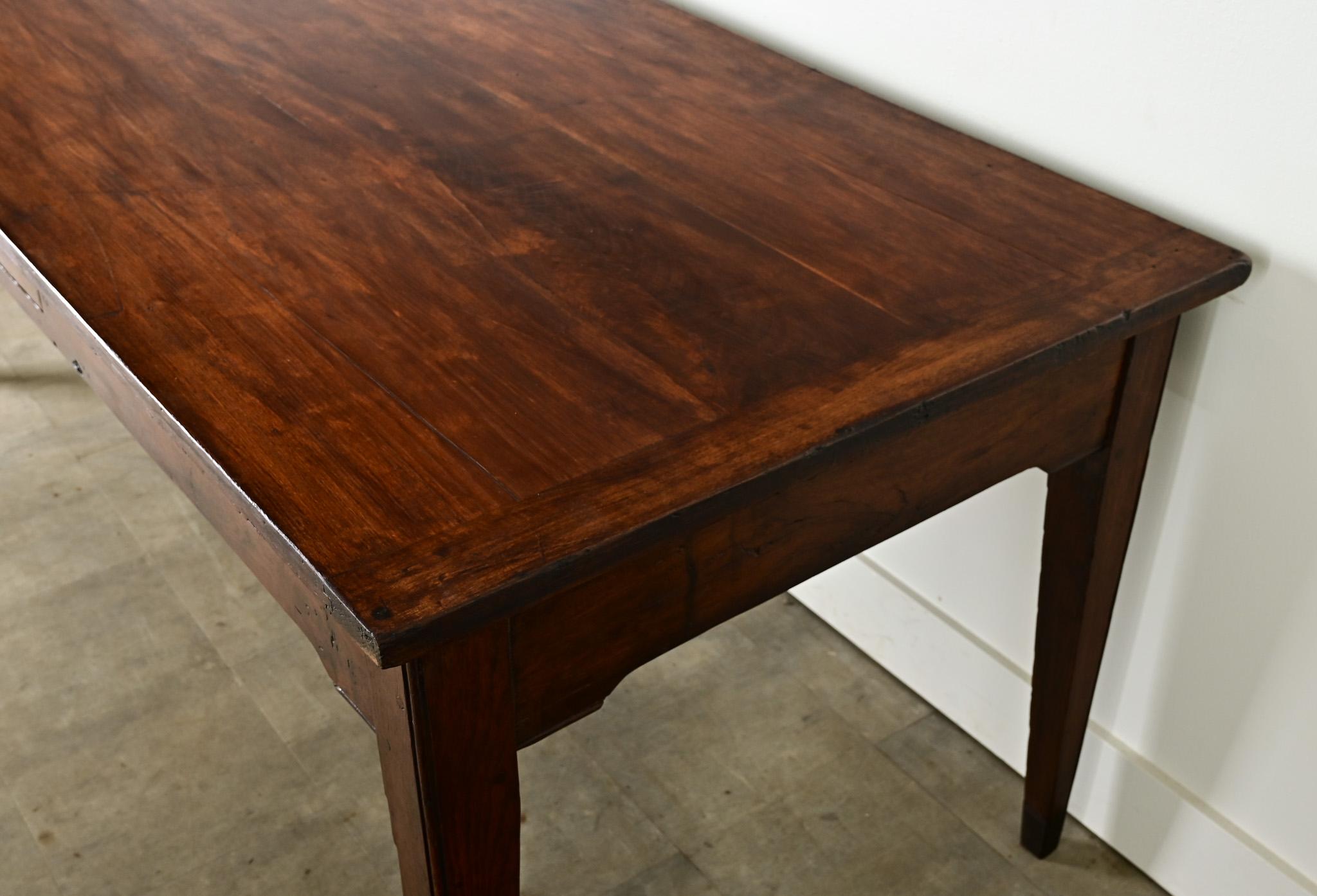 XIXe siècle Table de ferme française du 19ème siècle en vente