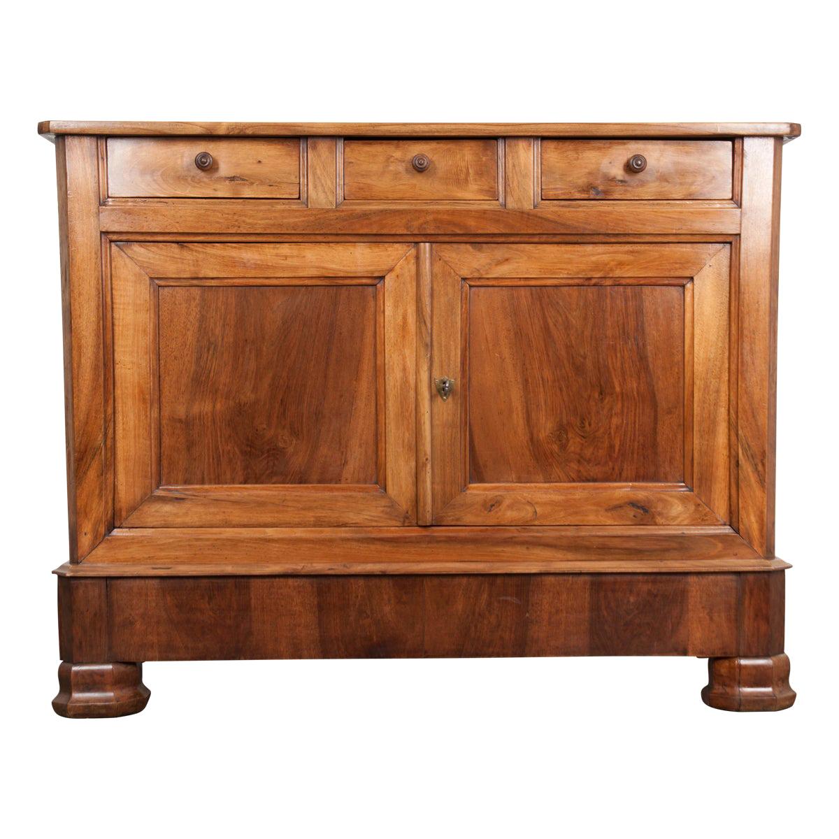 French 19th Century Walnut Louis Philippe Buffet