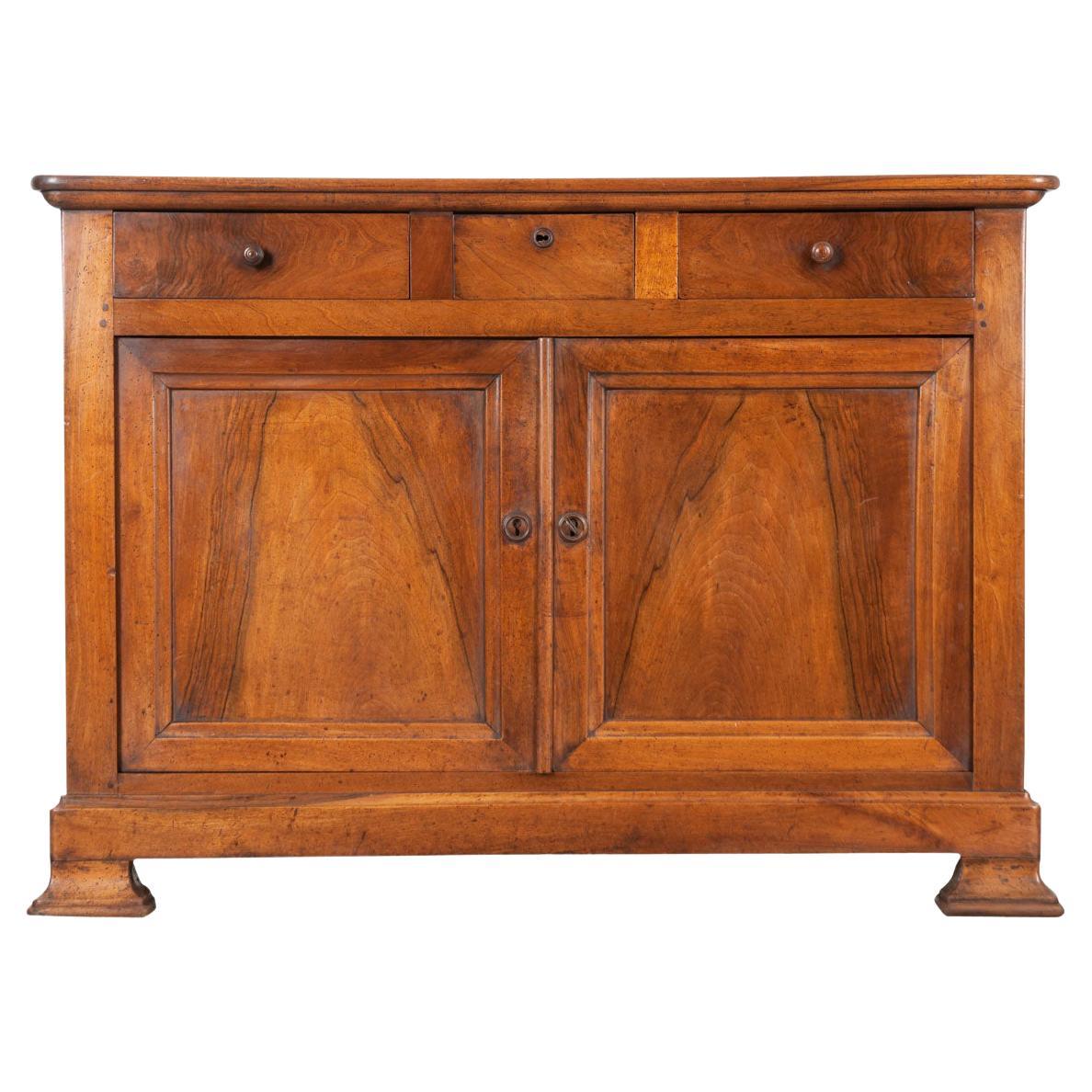 French 19th Century Walnut Louis Philippe Buffet