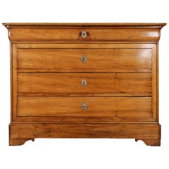 French 19th Century Walnut Louis Philippe Commode