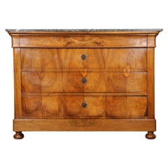 French 19th Century Walnut Louis Philippe Commode