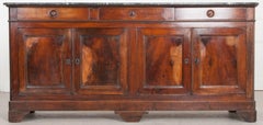 French 19th Century Walnut Louis Philippe Enfilade