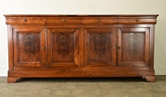 French 19th Century Walnut Louis Philippe Enfilade