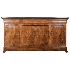 French 19th Century Walnut Louis Philippe Enfilade