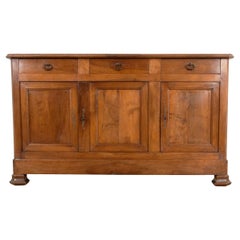 French 19th Century Walnut Louis Phillipe Enfilade