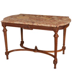 French 19th Century Walnut Louis XVI Centre Table