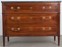 French 19th Century Walnut Louis XVI Commode