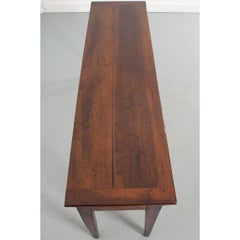 French 19th Century Walnut & Oak Server