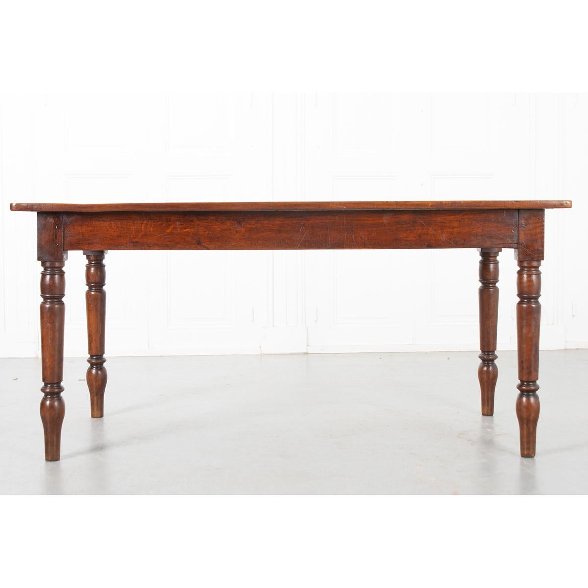 Other French 19th Century Walnut/Oak Table For Sale