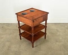 French 19th Century Walnut Rafraichissoir