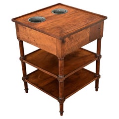 French 19th Century Walnut Rafraichissoir