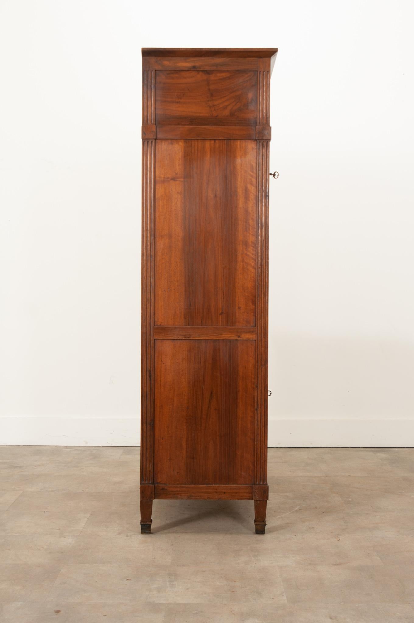 French 19th Century Walnut Secretaire a Abattant 7