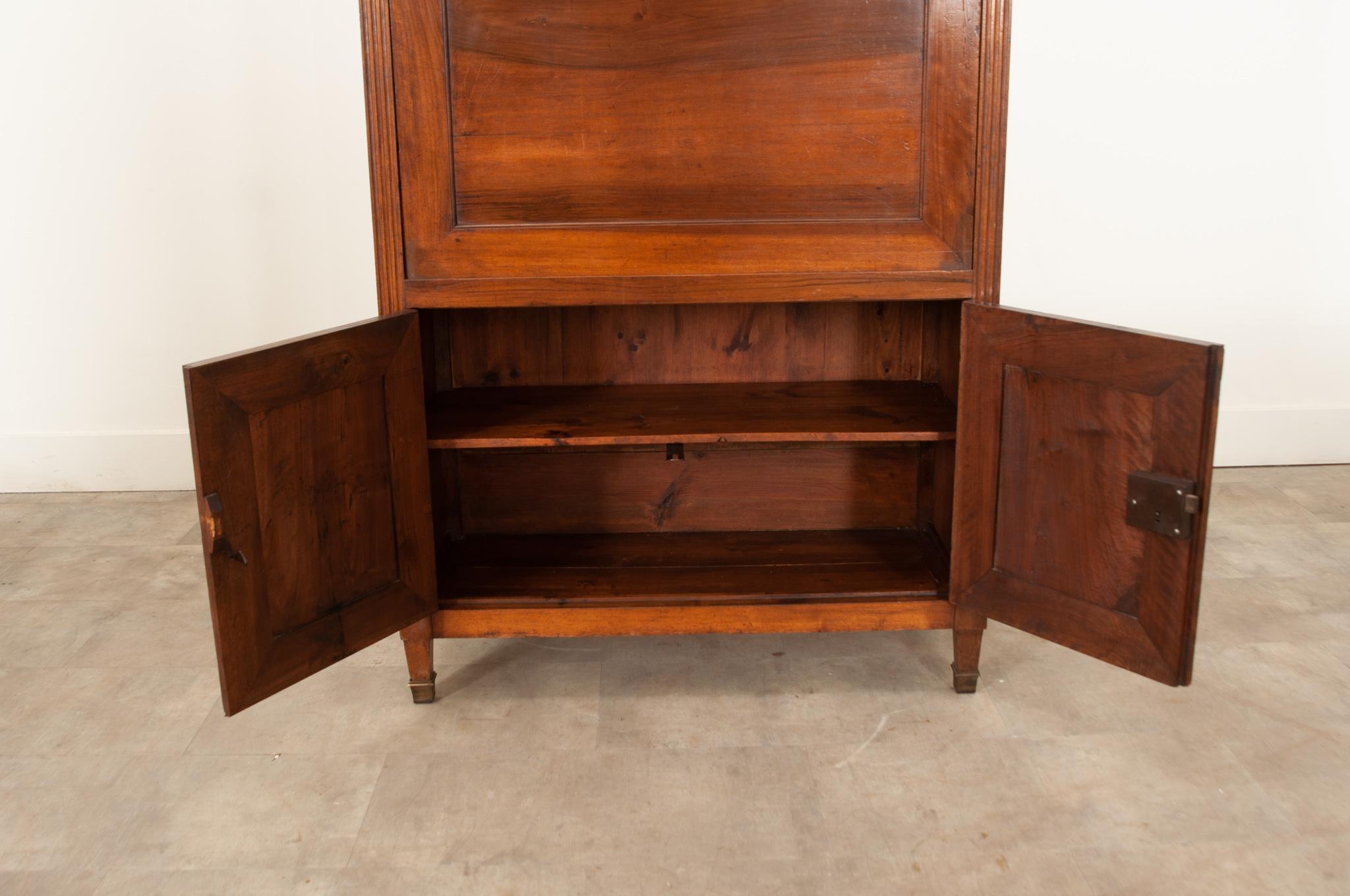 French 19th Century Walnut Secretaire a Abattant 9
