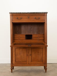 French 19th Century Walnut Secrétaire à Abattant