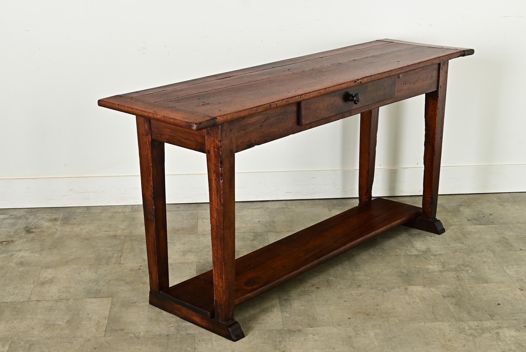 French 19th Century Walnut Server 6