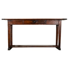 Antique French 19th Century Walnut Server