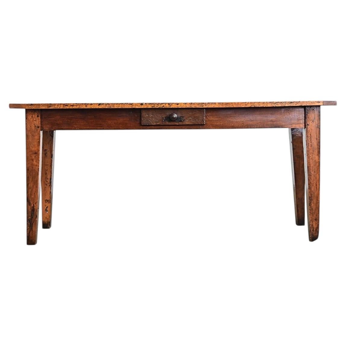 French 19th Century Walnut Server For Sale