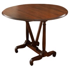 French 19th Century Walnut Vendange Table