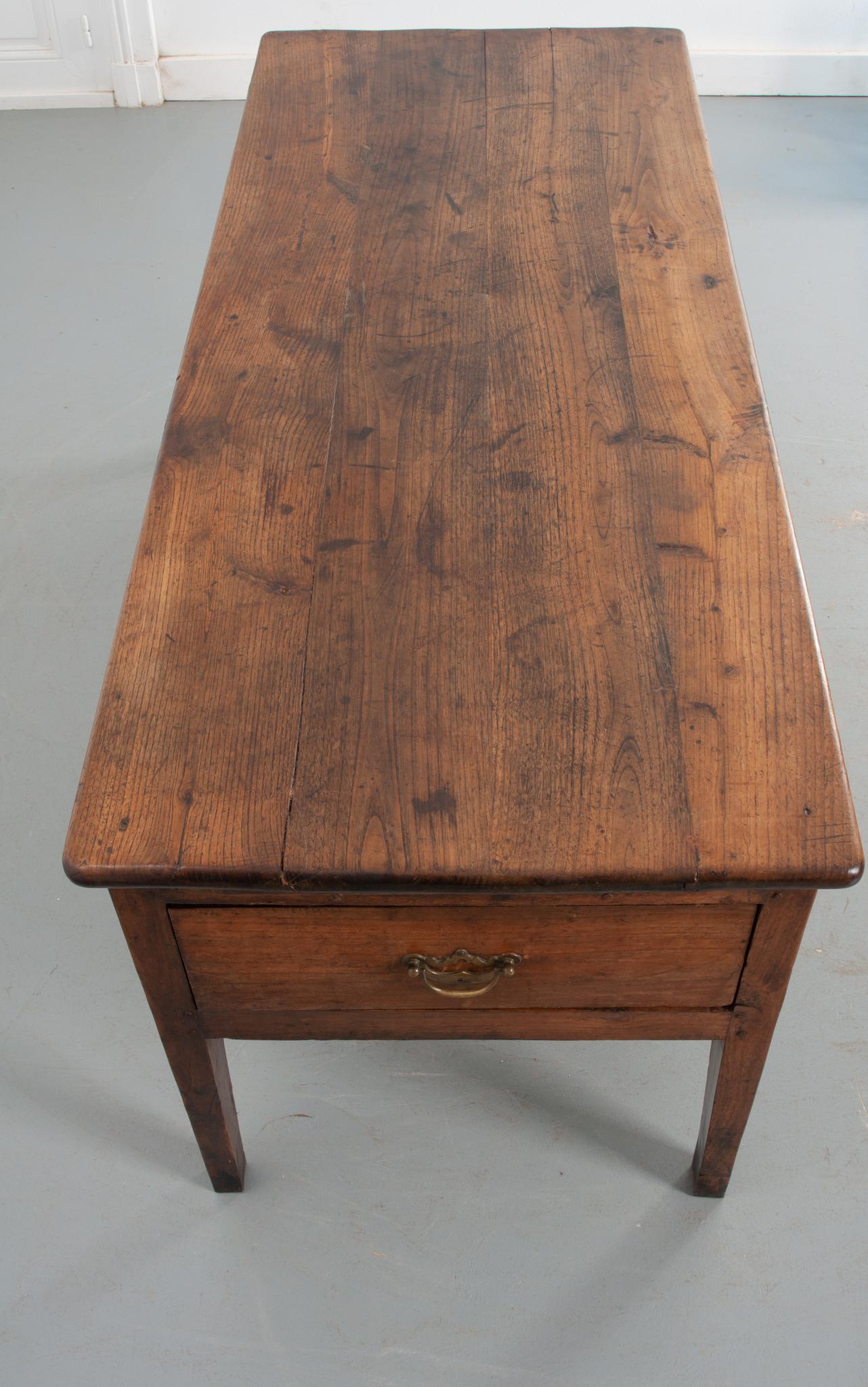 French 19th Century Walnut Work Table In Good Condition In Baton Rouge, LA