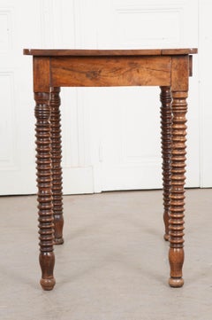 French 19th Century Walnut Writing Table