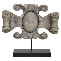 French 19th Century Weathered Oak Ornament