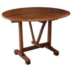 French 19th Century Wine Tasters Vendange Table