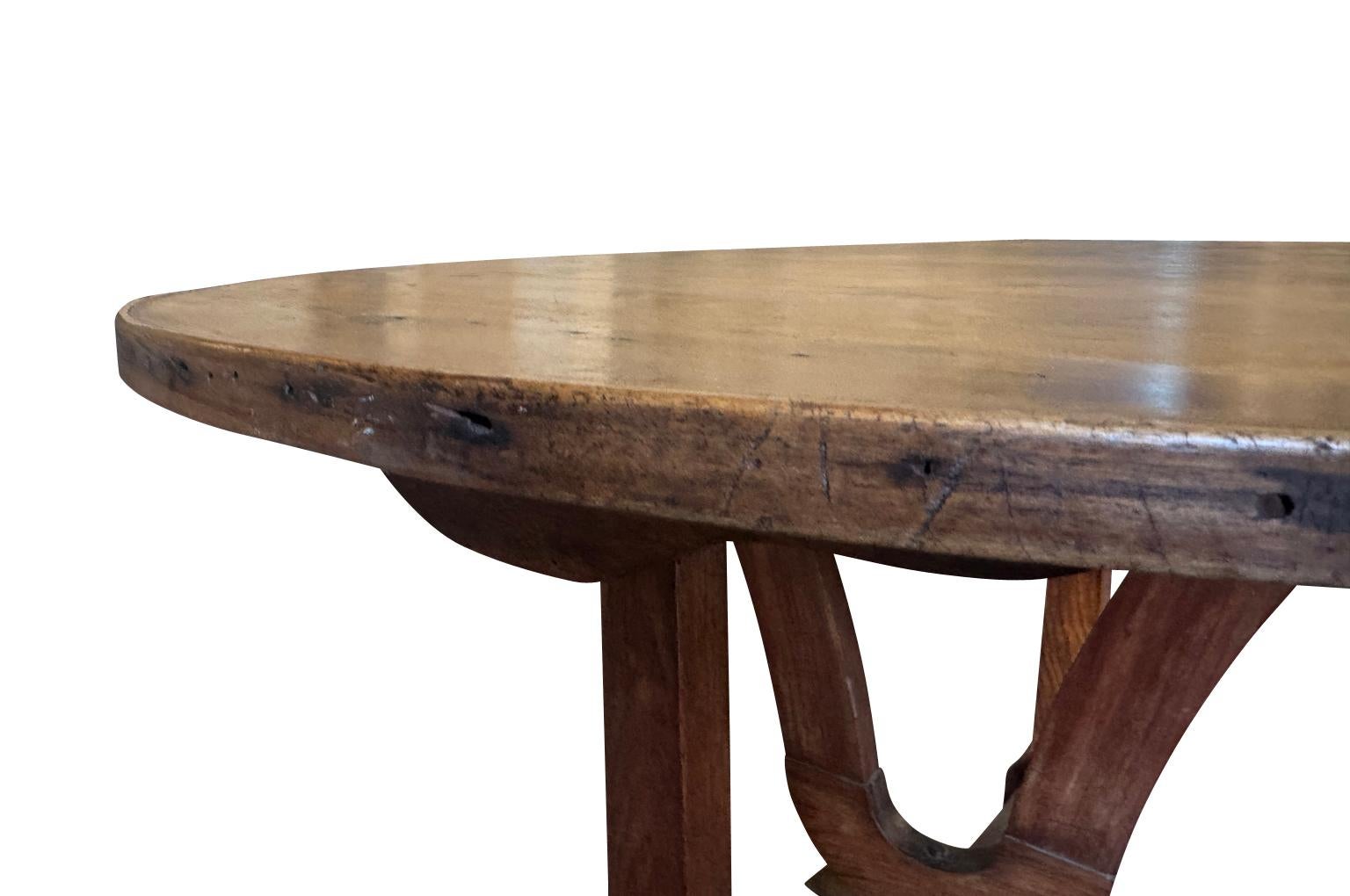 French 19th Century Wine Tasting Table For Sale 1