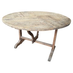 French 19th Century Wine Tasting Table