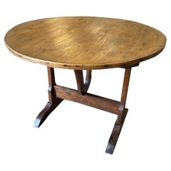 Antique French 19th Century Wine Tasting Table