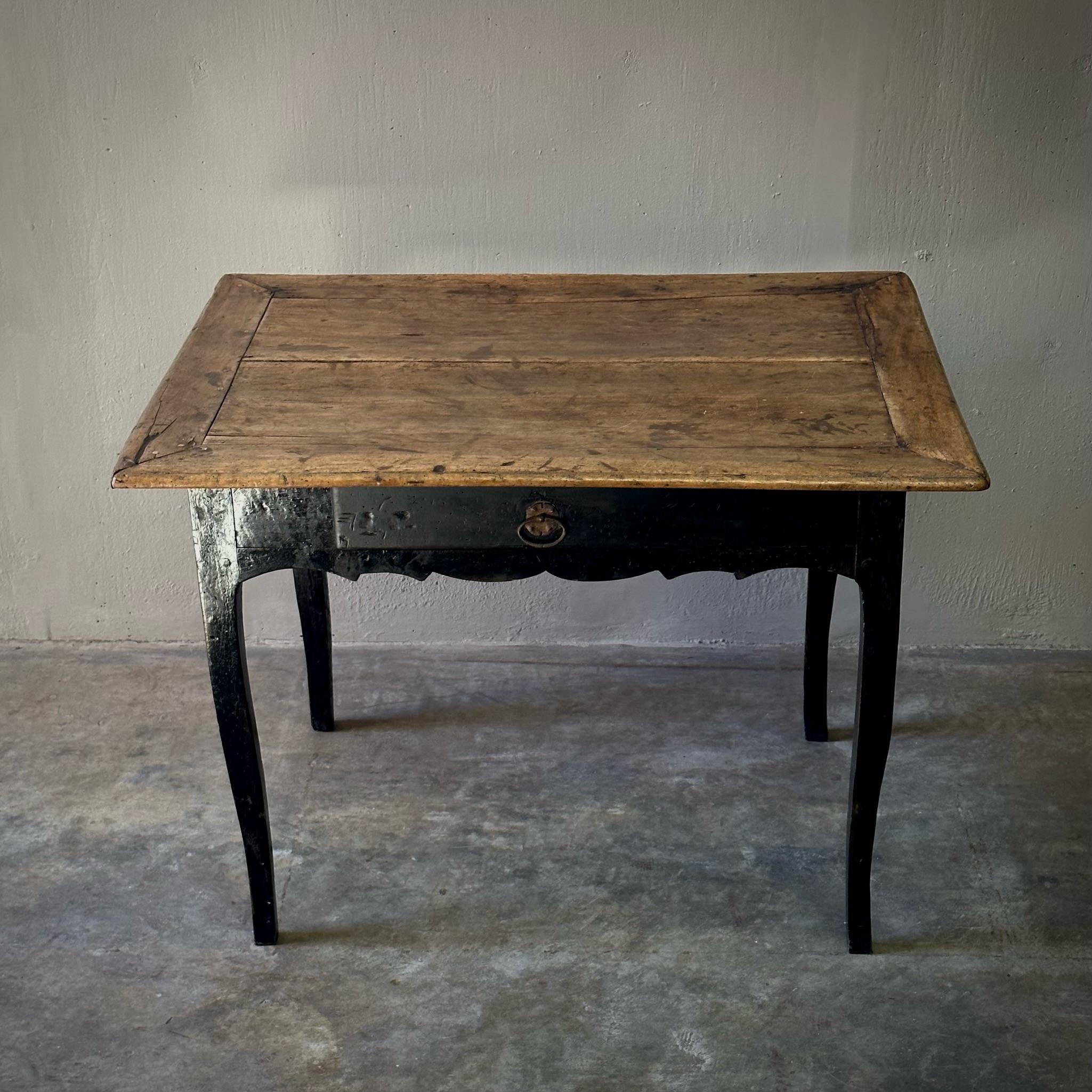 Mid-19th Century French 19th Century Wood Side Table
