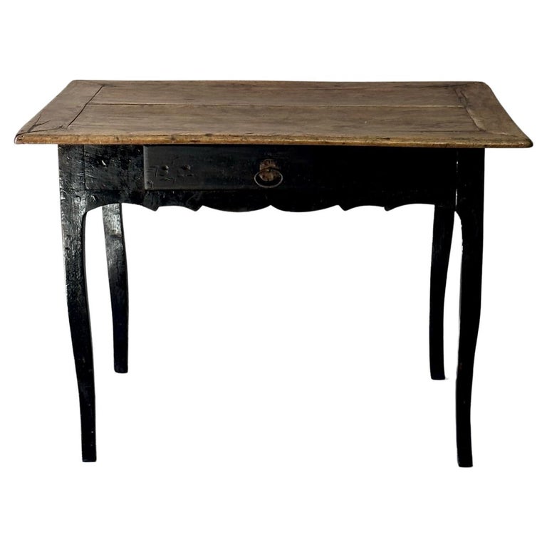 French 19th Century Wood Side Table For Sale at 1stDibs