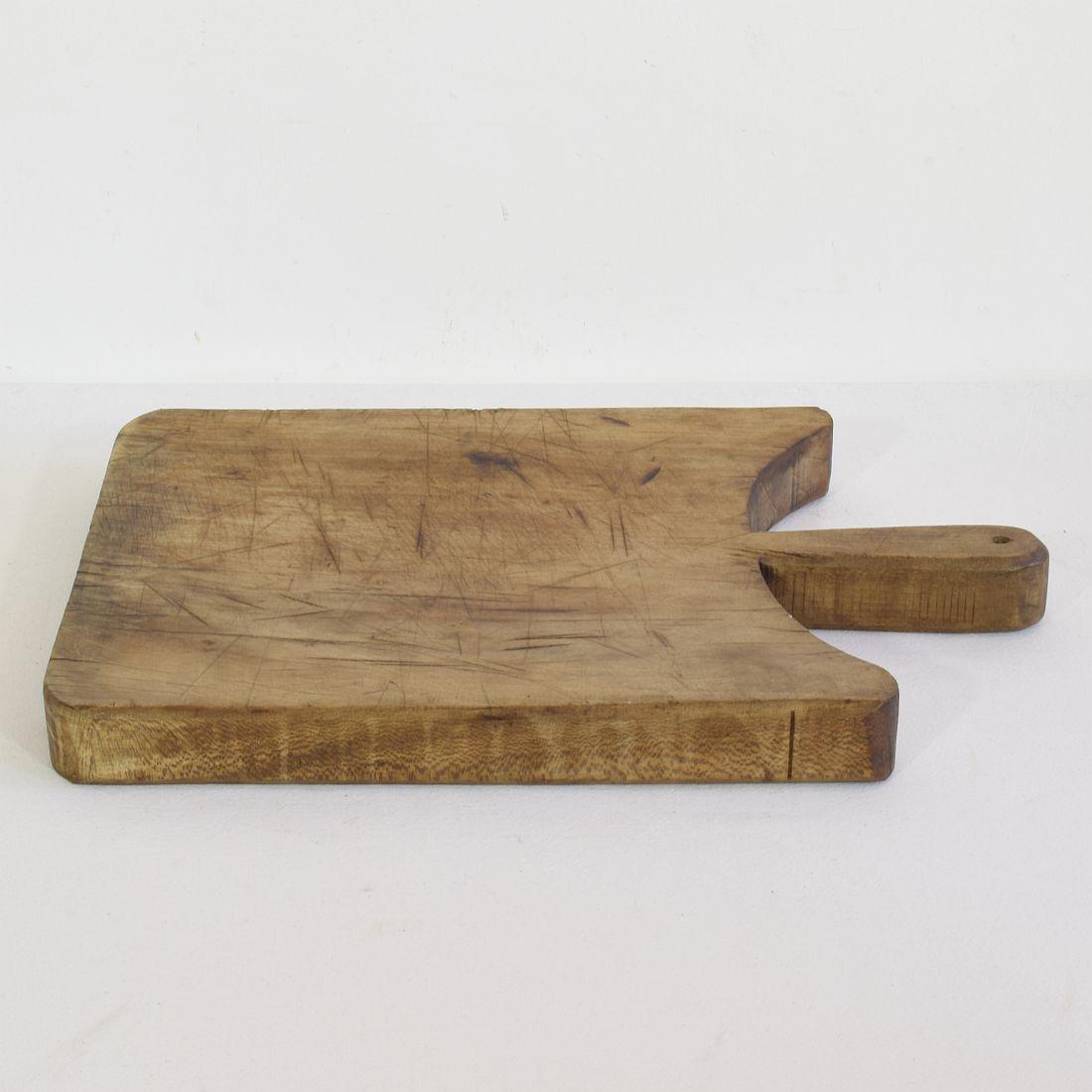 Hand-Carved French 19th Century, Wooden Chopping or Cutting Board